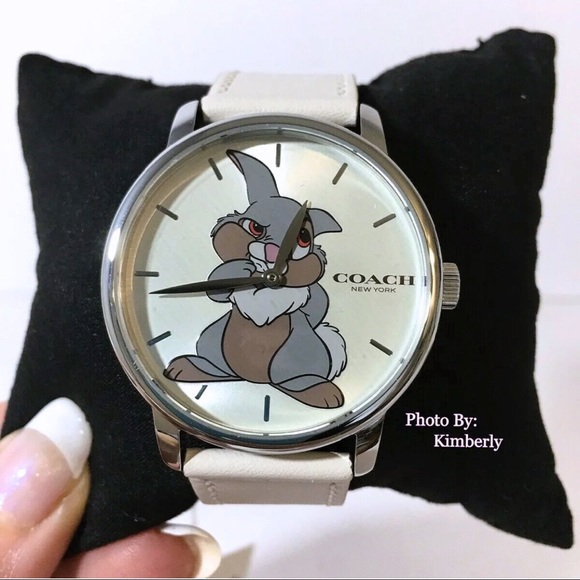 COACH Disney Thumper from Bambi Women’s Watch NWT - Picture 3 of 8